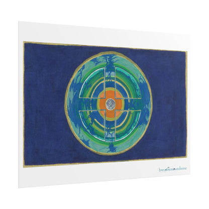 Fellow Humans by breathemovedivine Rolled Poster Print