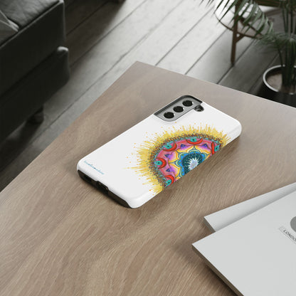 7 Chakras by breathemovedivine Mandala Phone Case for Android -  28.00