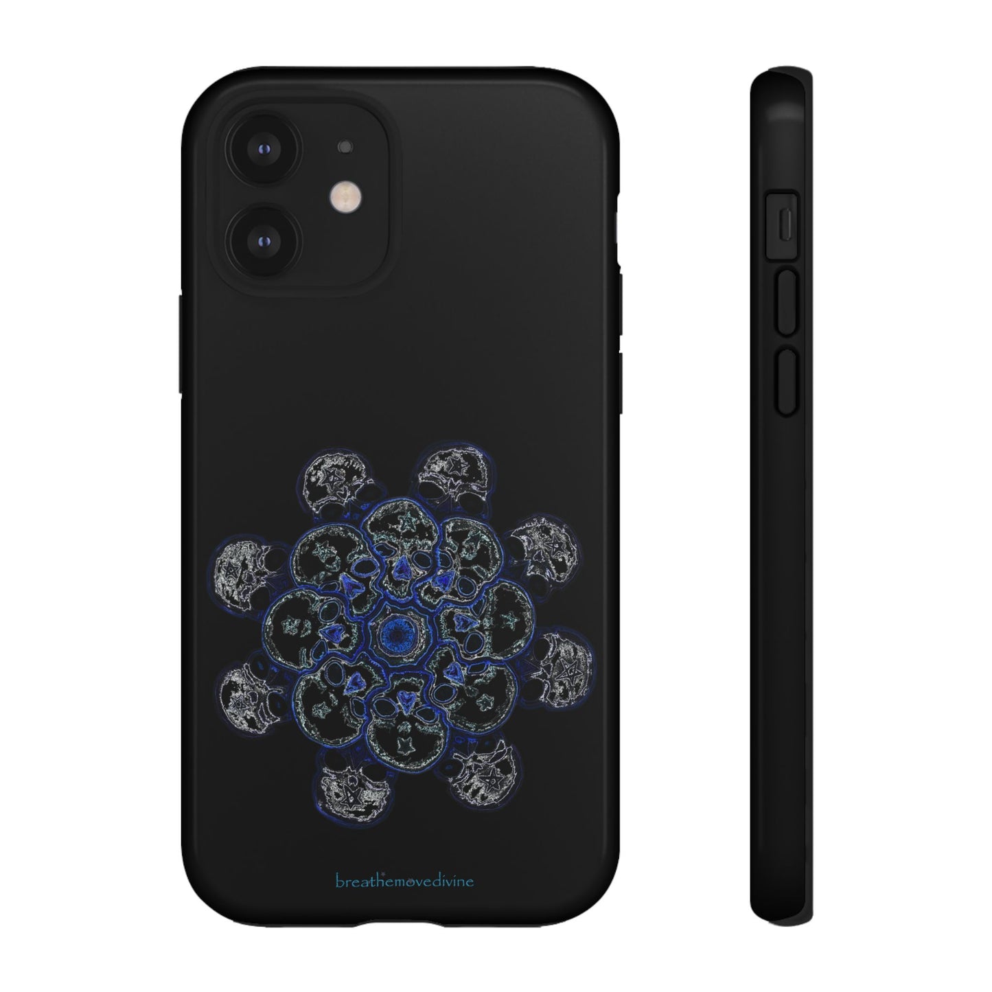 Flowers for Me by breathemovedivine Mandala Design Case for iPhone