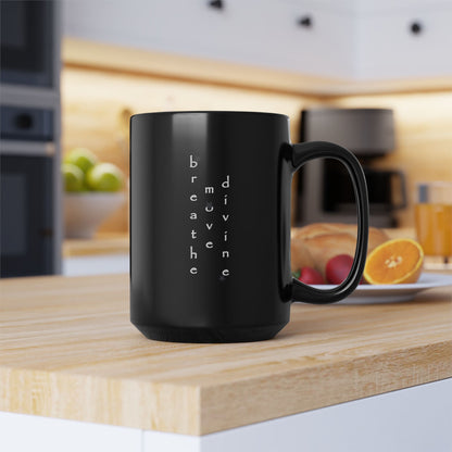 Creature by breathemovedivine Premium Black Mug -  17.00