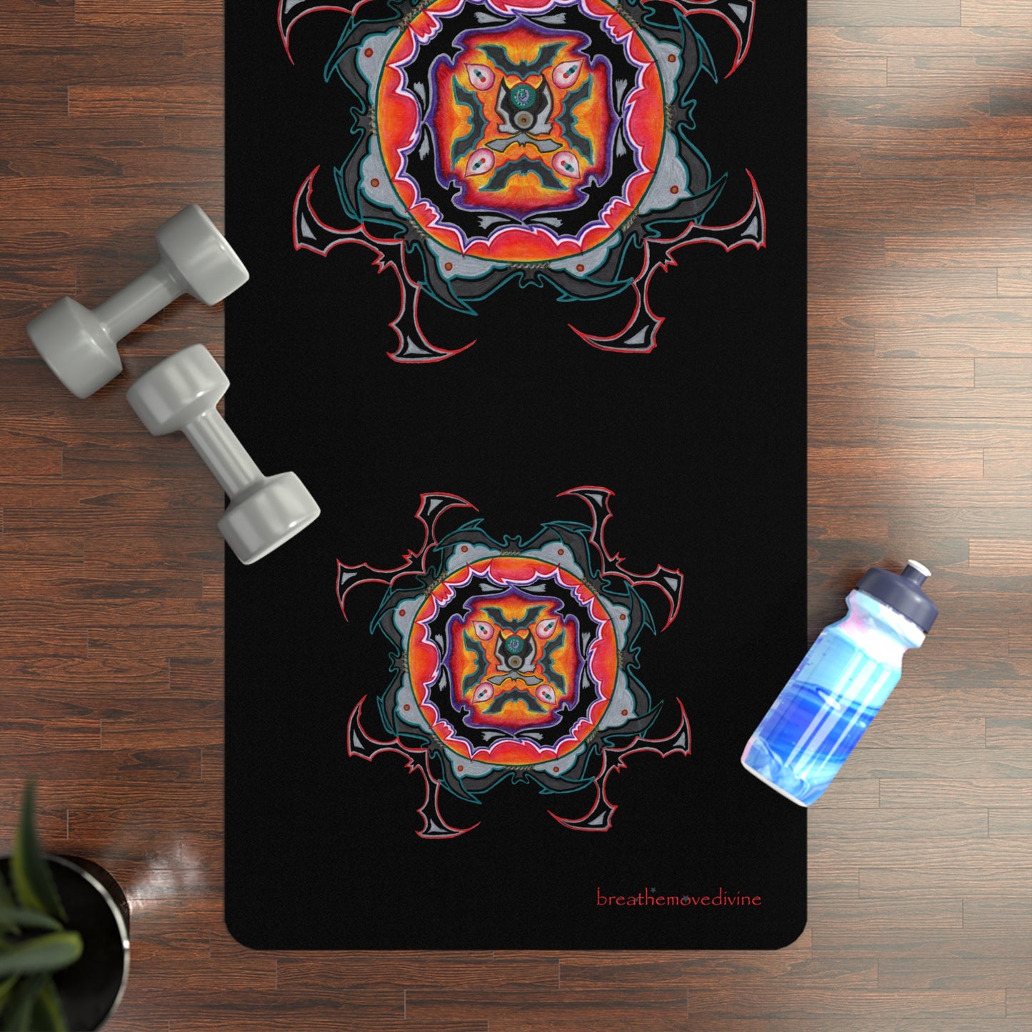 Scry by breathemovedivine  Yoga Mat - Non-Slip Exercise Mat for Wellness & Mindfulness -  78.50 getting moving lifestyle