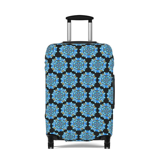 Voice by breathemovedivine Pattern Suitcase Cover - Travel with Inspiration
