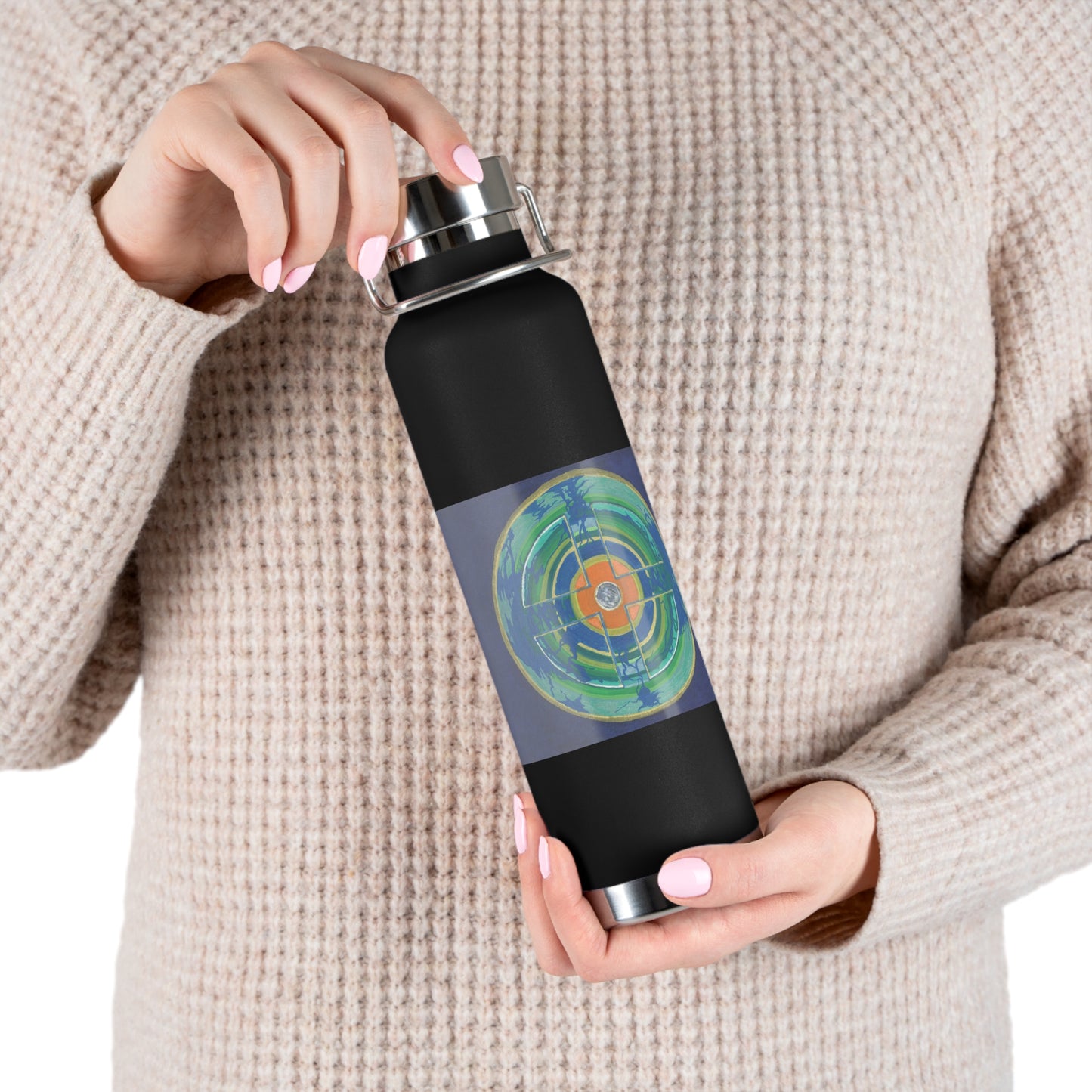 Fellow Humans Copper Vacuum Insulated Bottle, 22oz -  44.19