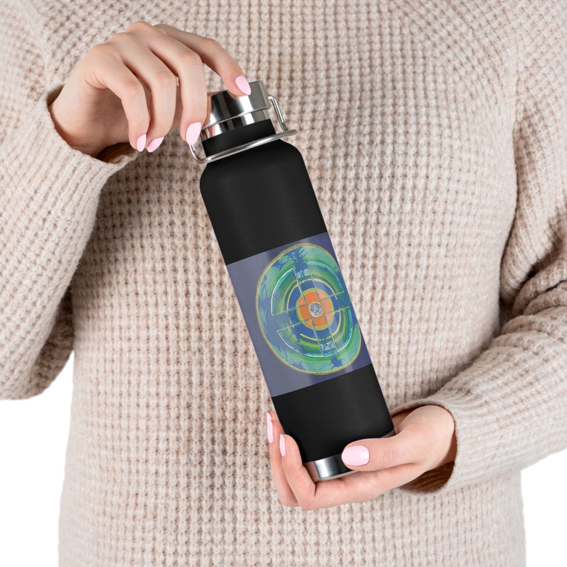 Fellow Humans Copper Vacuum Insulated Bottle, 22oz -  44.19