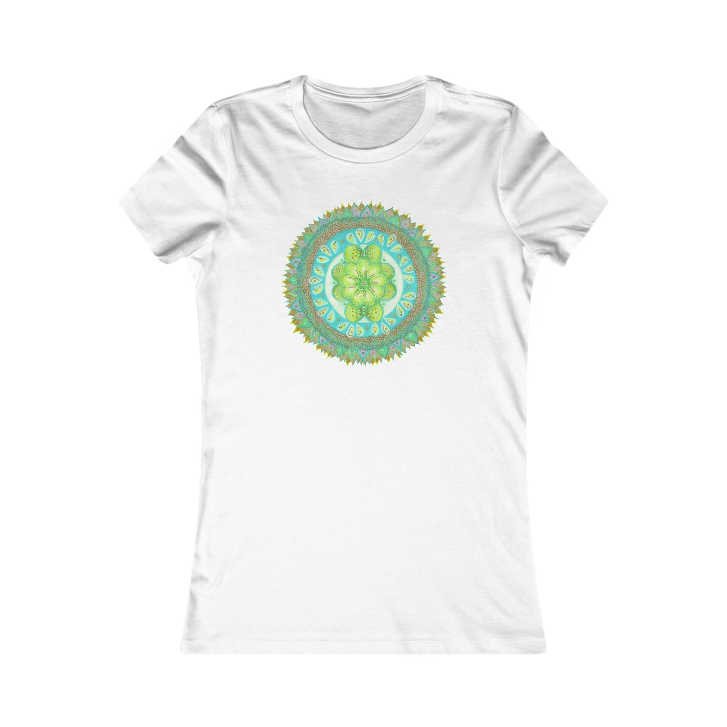 Heart Flame by breathemovedivine Bohemian Mandala Women's Tee