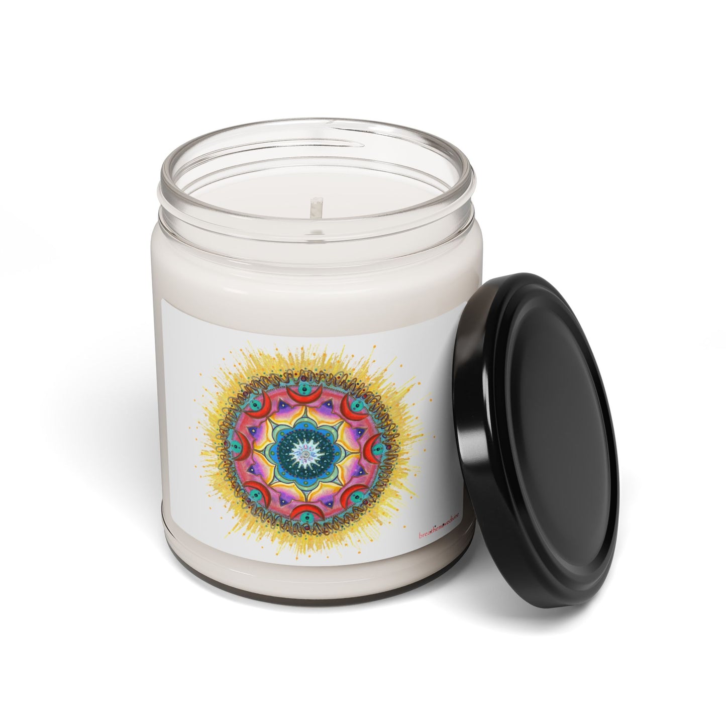 7 Chakras by breathemovedivine Scented Soy Candle - 9oz