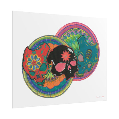 Untitled by breathemovedivine Rolled Poster Print