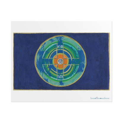 Fellow Humans by breathemovedivine Rolled Poster Print