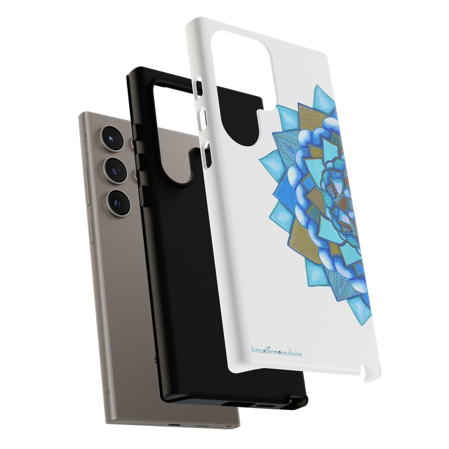 Voice by breathemovedivine Mandala Phone Case for Android