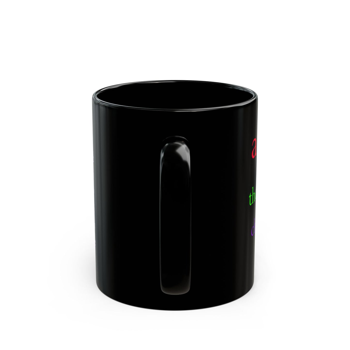 Autism is not the Problem Premium Black Mug -  Mug 11 oz