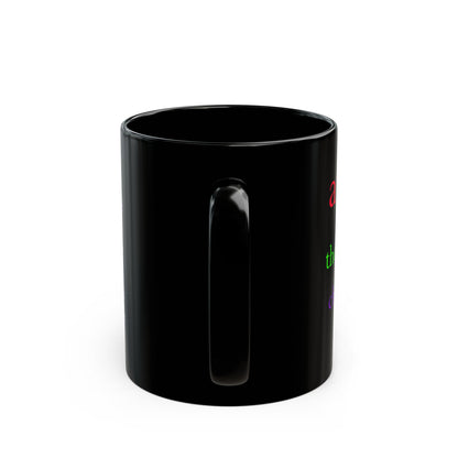 Autism is not the Problem Premium Black Mug -  Mug 11 oz
