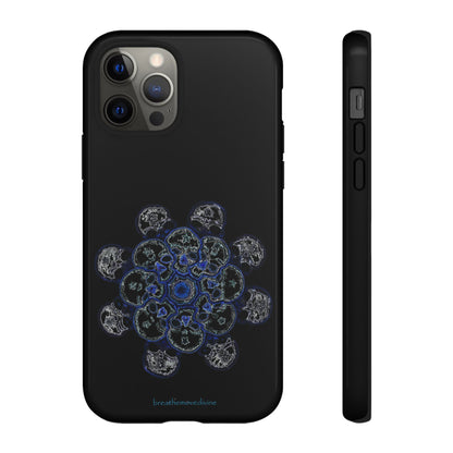 Flowers for Me by breathemovedivine Mandala Design Case for iPhone