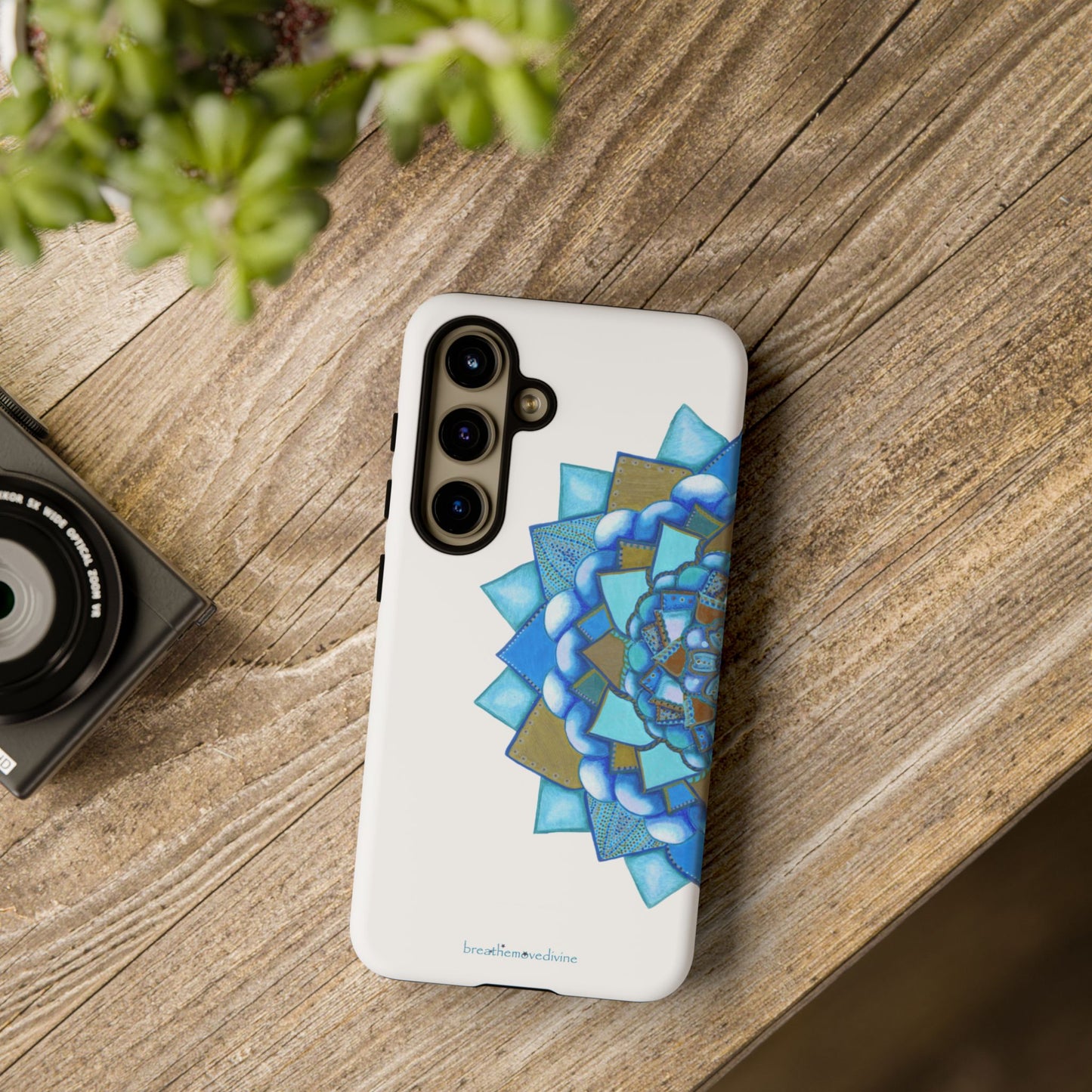 Voice by breathemovedivine Mandala Phone Case for Android