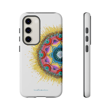 7 Chakras by breathemovedivine Mandala Design Case for Android