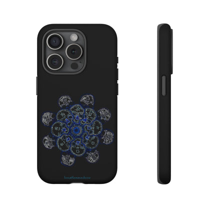 Flowers for Me by breathemovedivine Mandala Design Case for iPhone