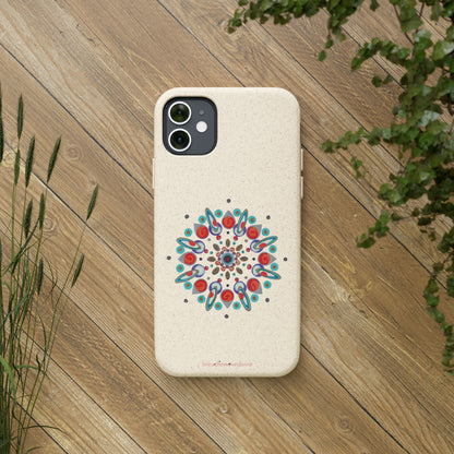Inner Eye by breathemovedivine Eco-Friendly Case for iPhone with Mandala Design