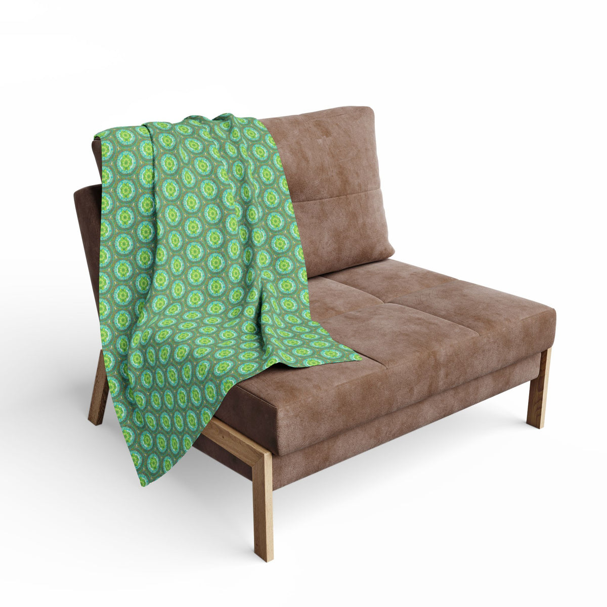 Heart Flame Bonnie Pattern Cozy Arctic Fleece Blanket | Live to Snuggle