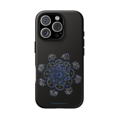 Flowers for Me by breathemovedivine Mandala Design Case for iPhone