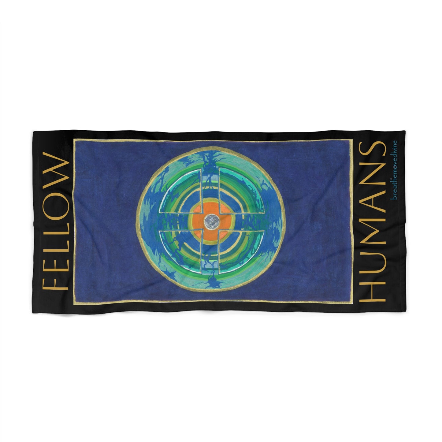 Fellow Humans Beach Towel