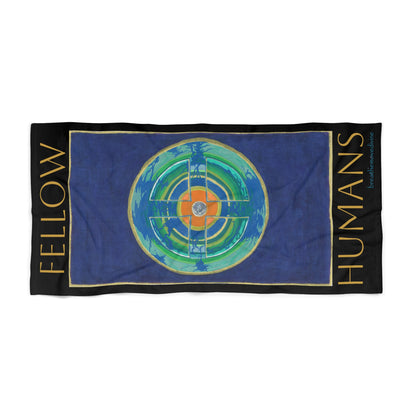 Fellow Humans Beach Towel