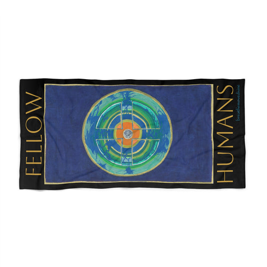 Fellow Humans Beach Towel