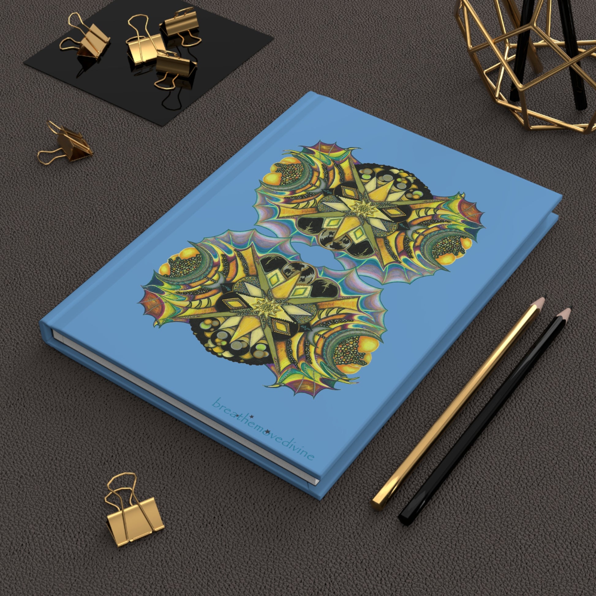 Creature Butterfly Light Blue Hardcover Journal for Creative Minds -  17.10 lifestyle a wonderful office space