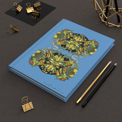 Creature Butterfly Light Blue Hardcover Journal for Creative Minds -  17.10 lifestyle a wonderful office space