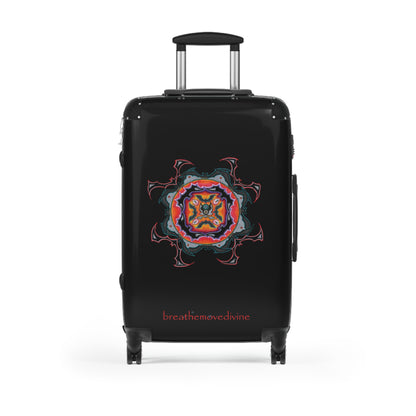 Scry by breathemovedivine Colorful Mandala Suitcase - Travel with Style and Inspiration