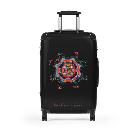 Scry by breathemovedivine Colorful Mandala Suitcase - Travel with Style and Inspiration