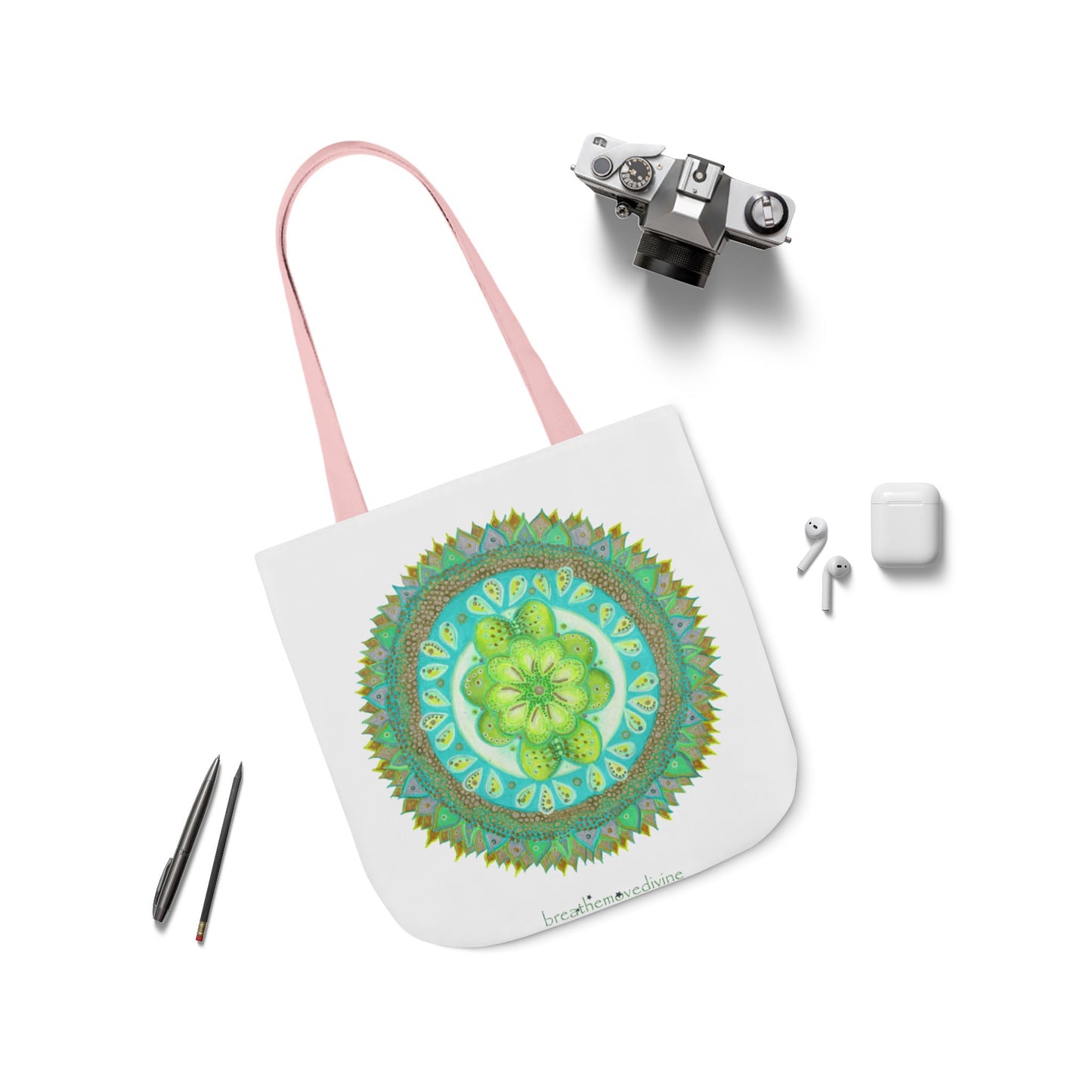 Heart Flame by breathemovedivine Canvas Tote