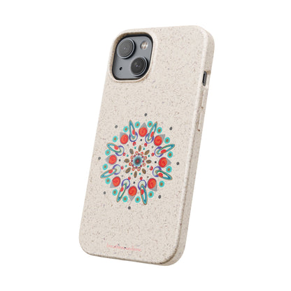 Inner Eye by breathemovedivine Eco-Friendly Case for iPhone with Mandala Design