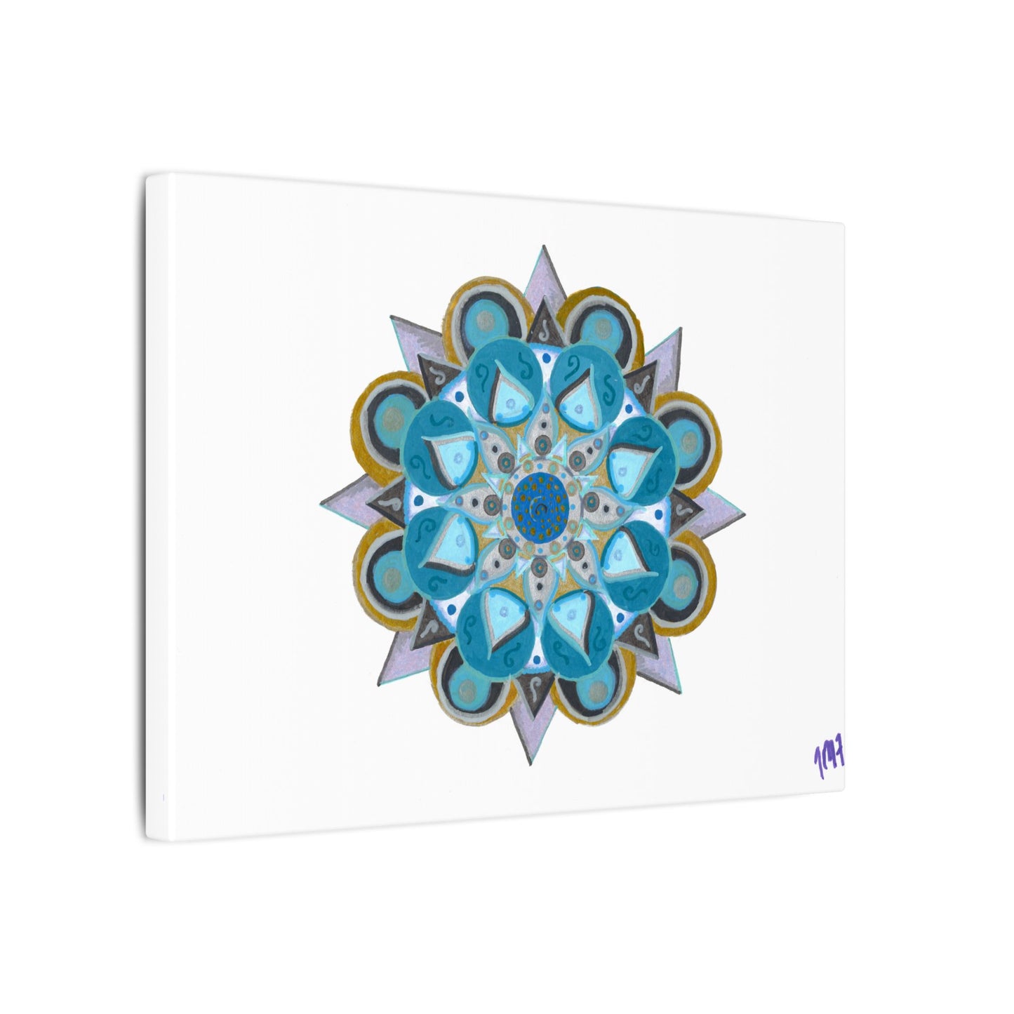 3 Chakras by breathemovedivine Canvas Art