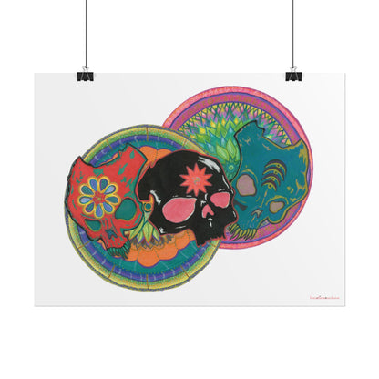 Untitled by breathemovedivine Rolled Poster Print