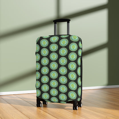 Heart Flame by breathemovedivine Mandala Pattern Suitcase Cover - Travel with Inspiration