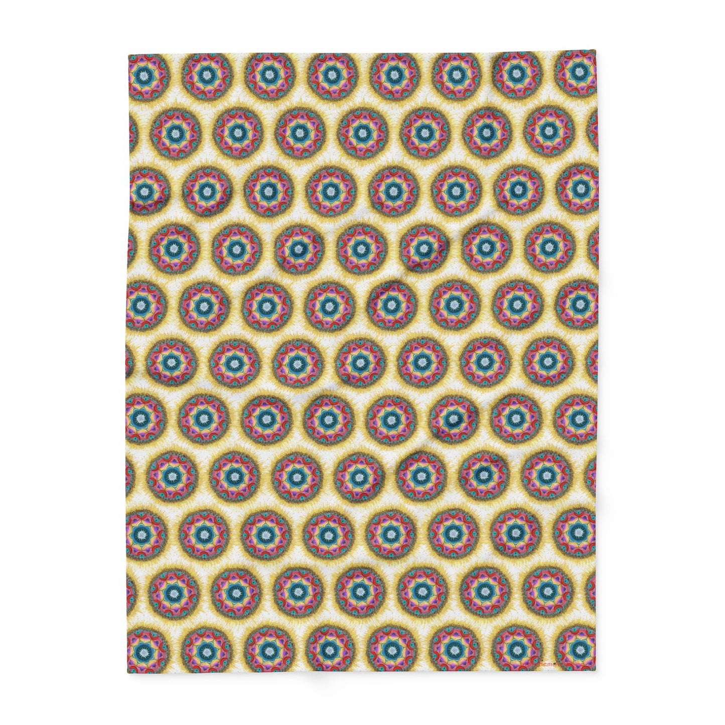 7 Chakras Pattern Cozy Arctic Fleece Blanket | Live to Snuggle