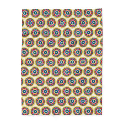 7 Chakras Pattern Cozy Arctic Fleece Blanket | Live to Snuggle