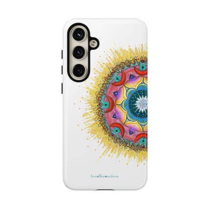 7 Chakras by breathemovedivine Mandala Design Case for Android