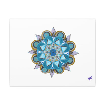 3 Chakras by breathemovedivine Canvas Art