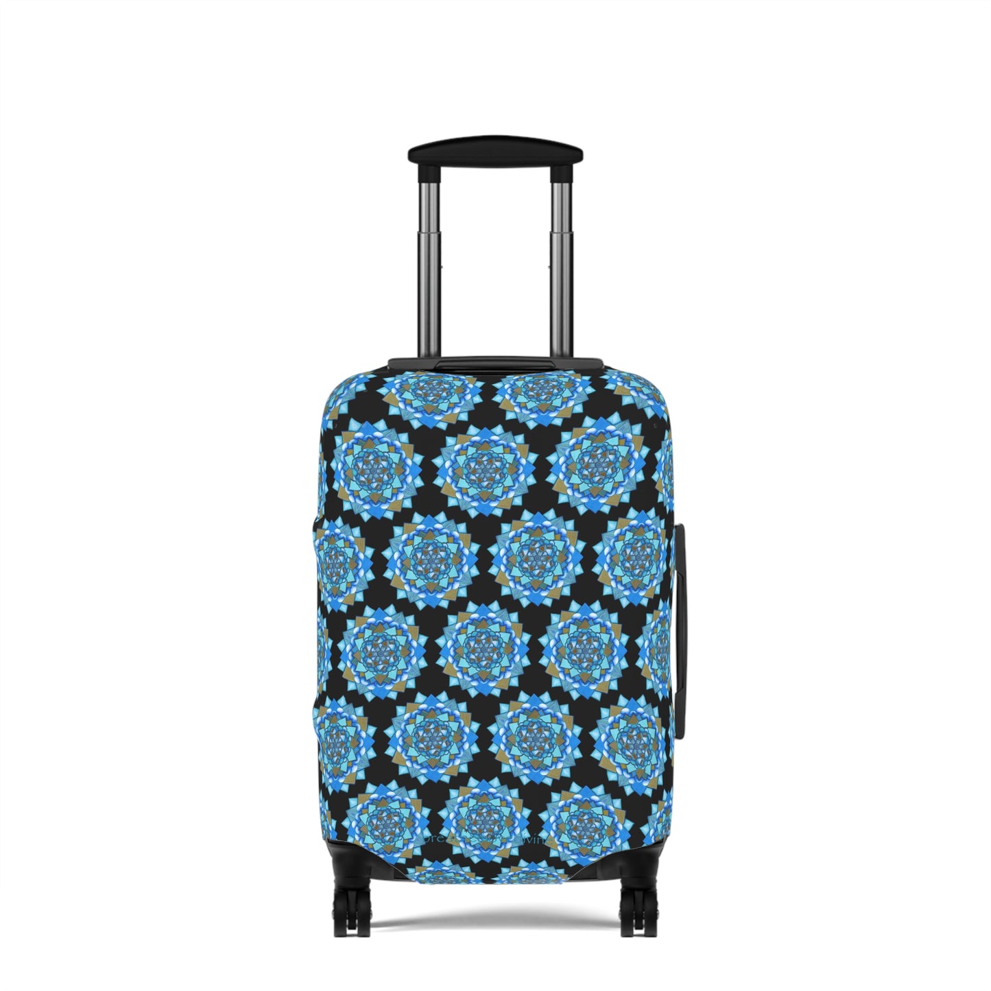 Voice by breathemovedivine Pattern Suitcase Cover - Travel with Inspiration