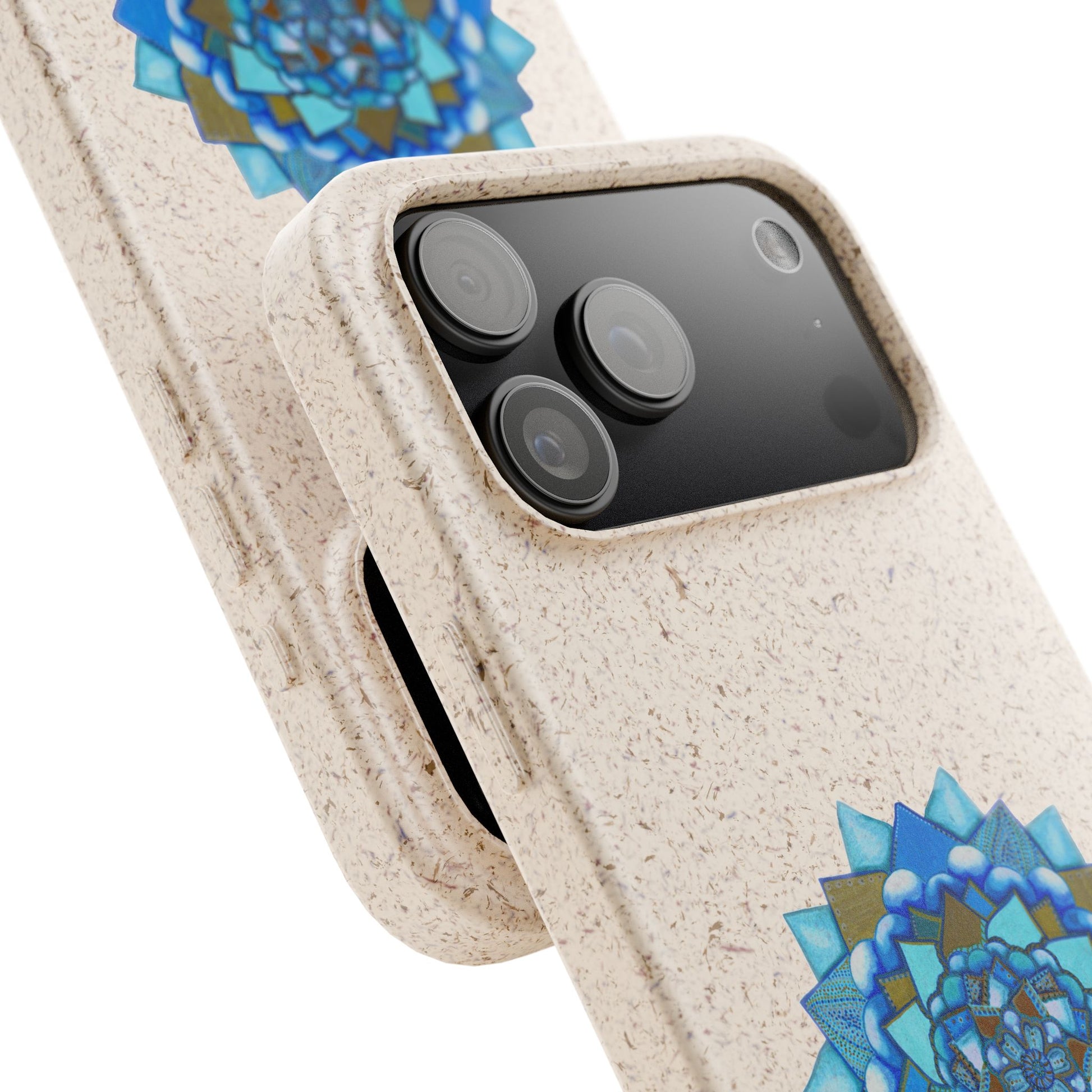 Voice by breathemovedivine Eco-Friendly Case for iPhone with Mandala Design -  21.87 dual angled