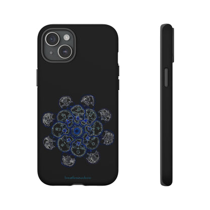 Flowers for Me by breathemovedivine Mandala Design Case for iPhone
