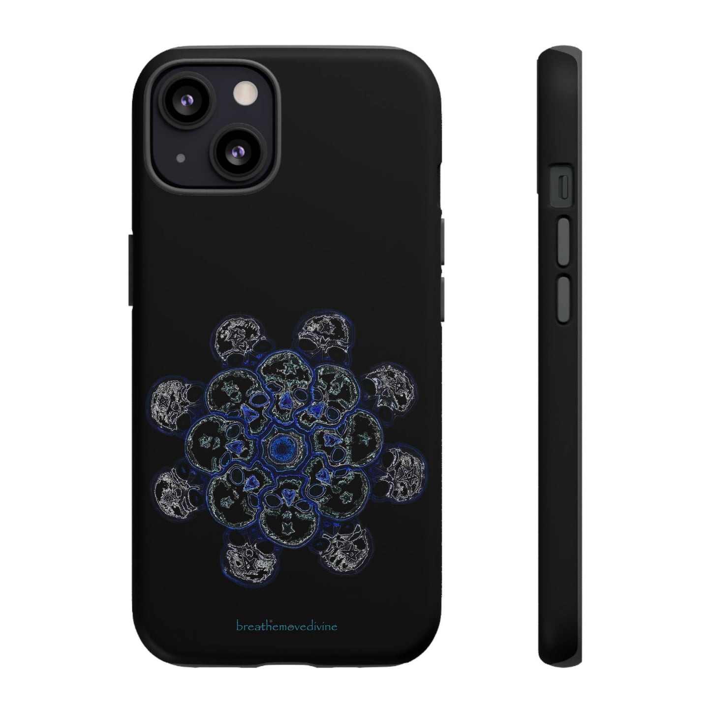 Flowers for Me by breathemovedivine Mandala Design Case for iPhone