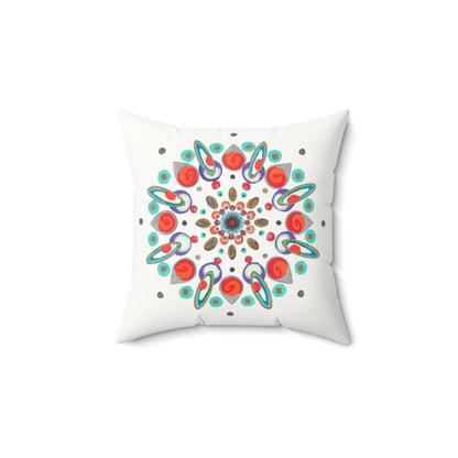Inner Eye by breathemovedivine Faux Suede Decorative Pillow