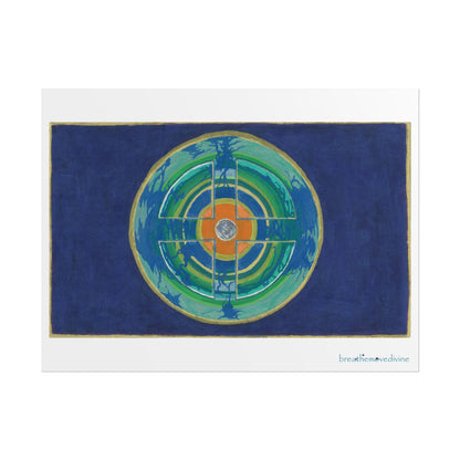 Fellow Humans by breathemovedivine Rolled Poster Print