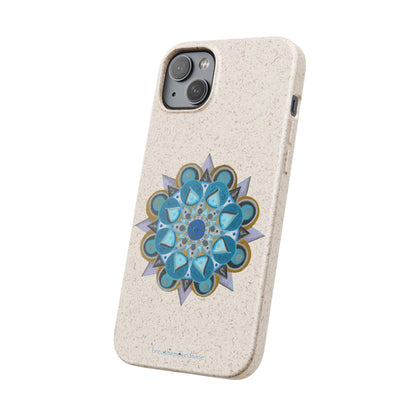 3 Chakras by breathemovedivine Eco-Friendly Case for iPhone with Mandala Design