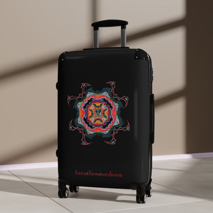 Scry by breathemovedivine Colorful Mandala Suitcase - Travel with Style and Inspiration