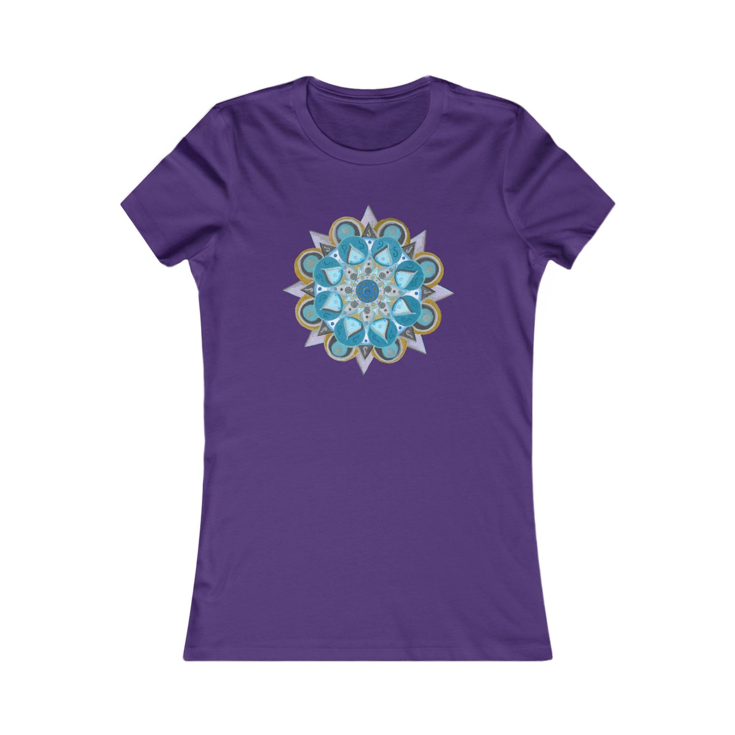 3 Chakras by breathemovedivine Mandala Women's Tee