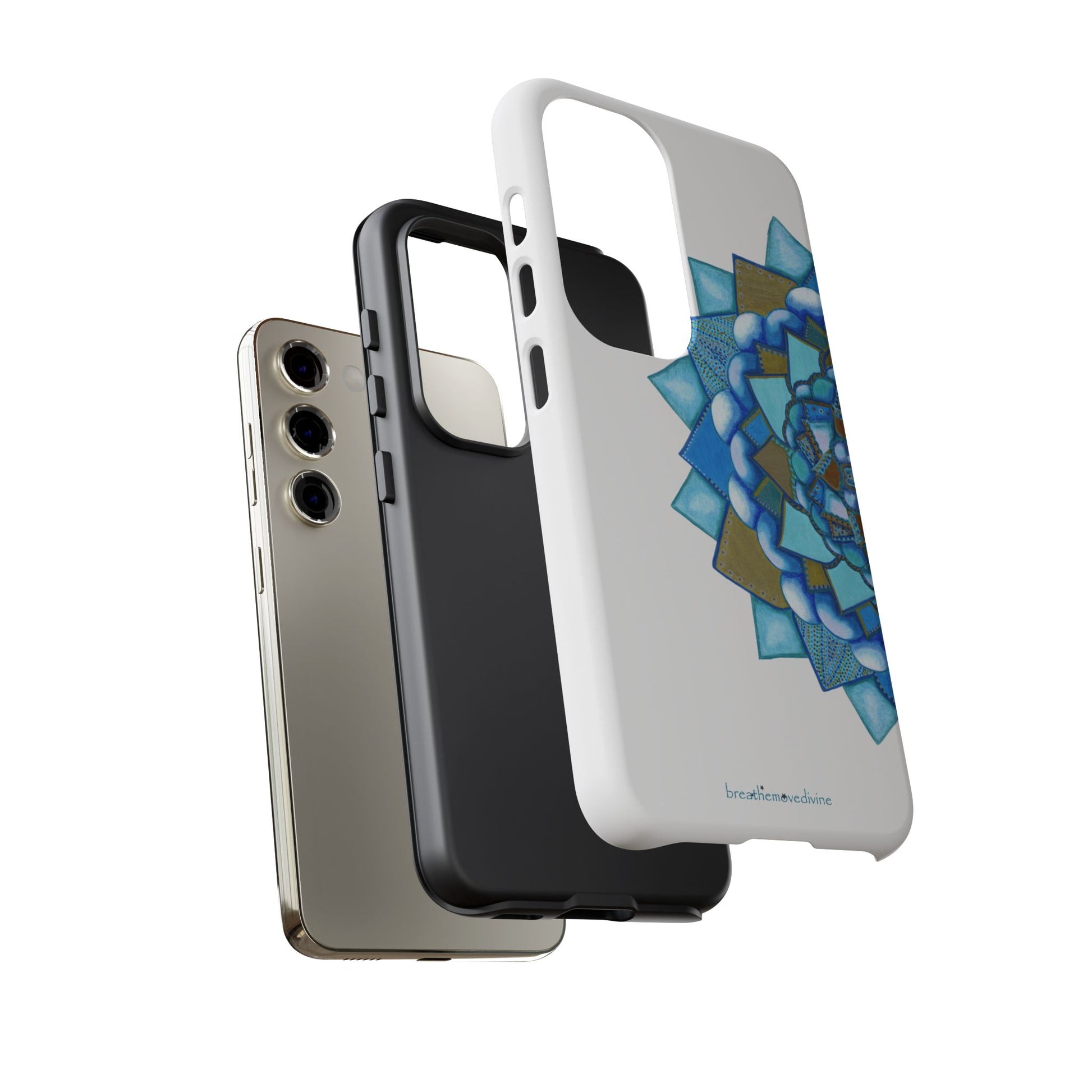 Voice by breathemovedivine Mandala Phone Case for Android - breathemovedivine -  Phone Case layers