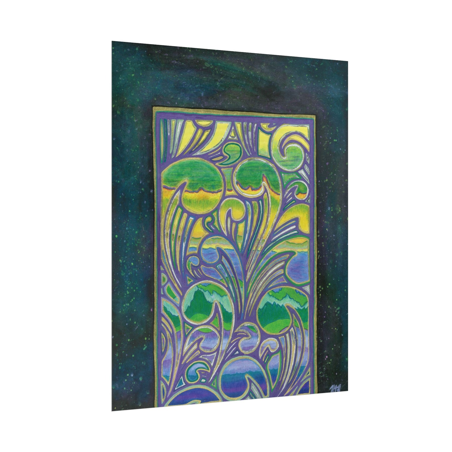 Lucid by breathemovedivine Rolled Poster Print