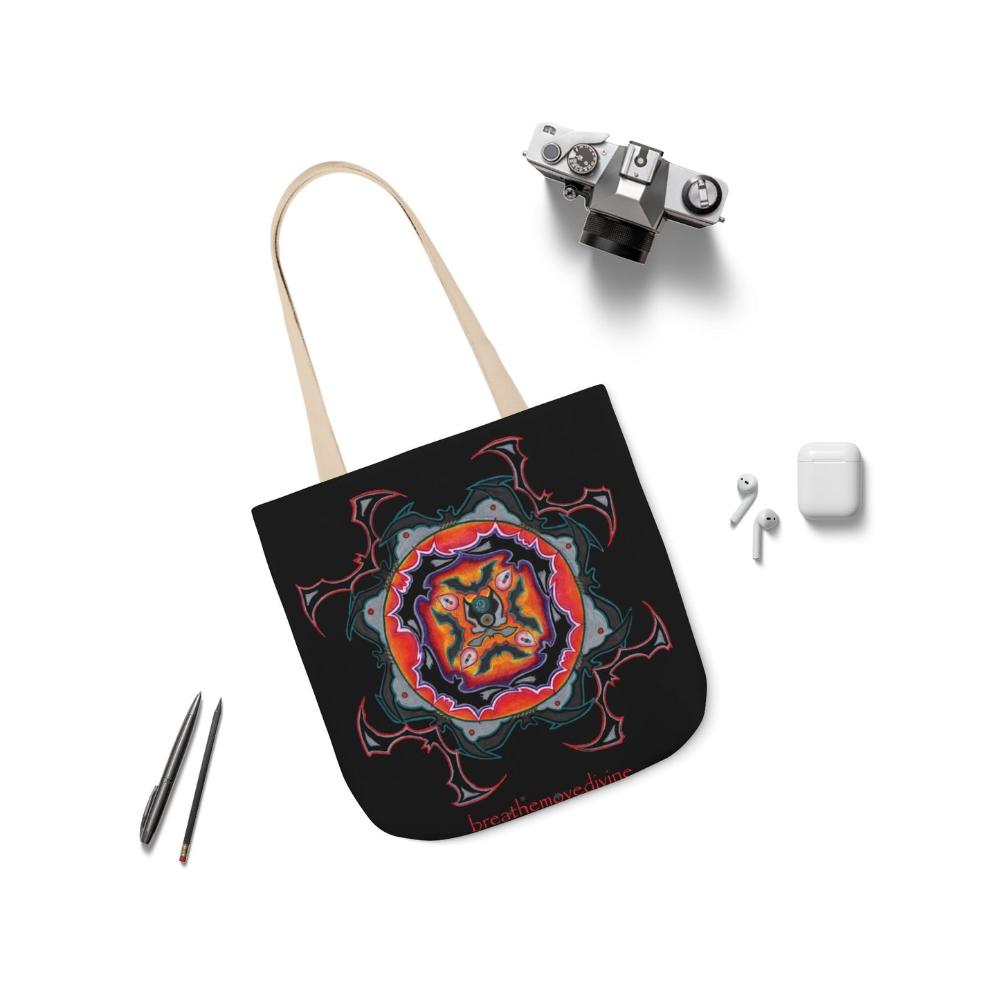 Scry by breathemovedivine Canvas Tote